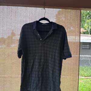 Polo Golf Ralph Lauren Men's Plaid Polo Shirt Green/Navy Size M